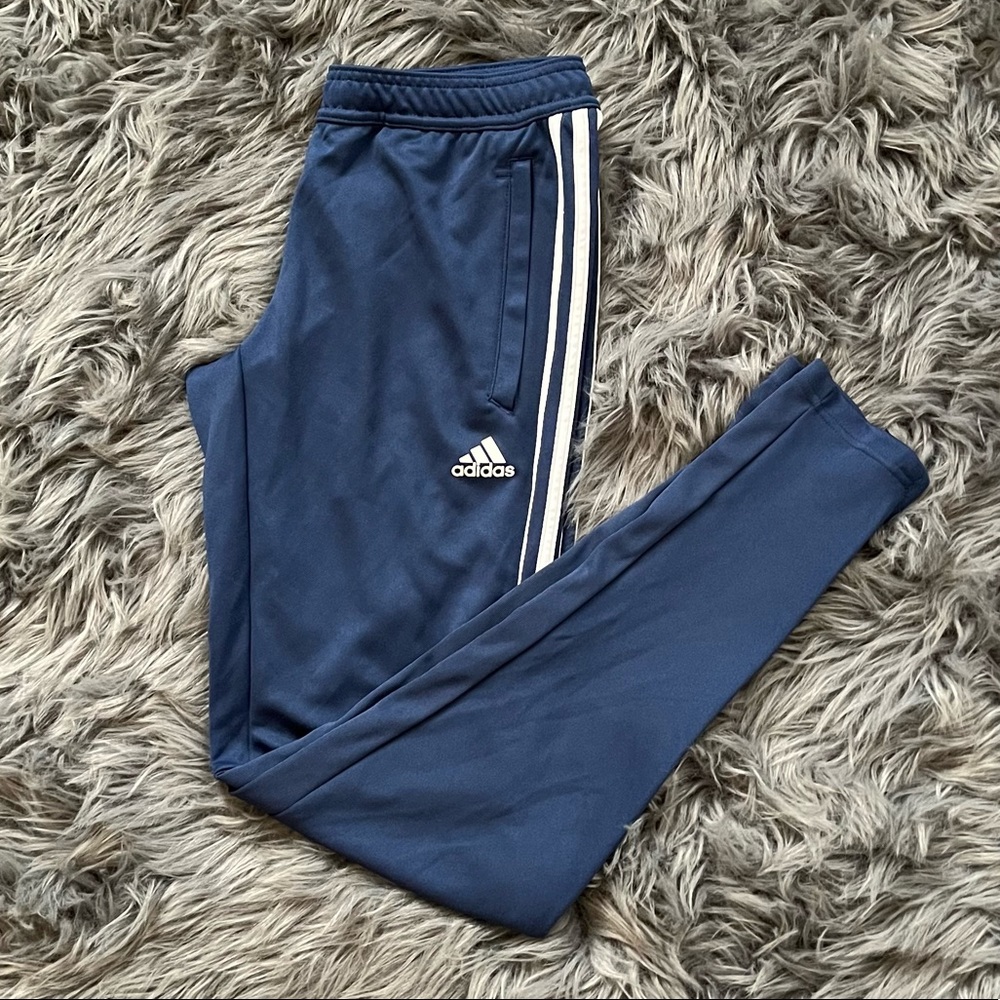 Adidas Climacool Navy Blue Tapered Fit Track Pants